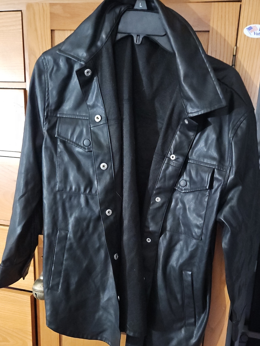 Wild Fable Black faux Leather Jacket
